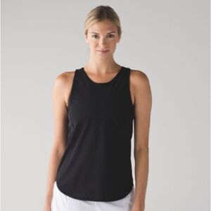 NWOT Lululemon Sculpt Tank II, Black, Size 2